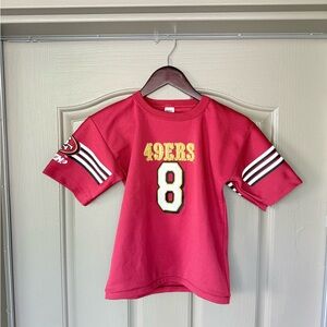 Vintage NFL KIDS Jersey NFL San Francisco 49ers Medium Steve YOUNG #8 HUTCH